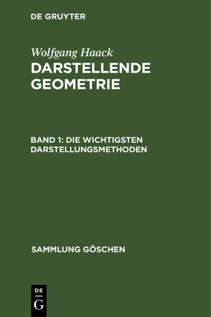 Die wichtigsten Darstellungsmethoden