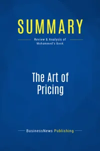 Summary: The Art of Pricing_cover