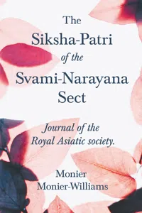 The Siksha-Patri of the Svami-Narayana Sect_cover