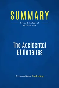 Summary: The Accidental Billionaires_cover