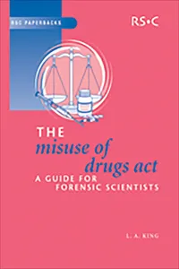 The Misuse of Drugs Act_cover