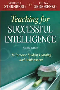 Teaching for Successful Intelligence_cover