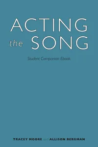 Acting the Song_cover