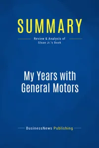 Summary: My Years with General Motors_cover