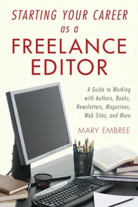 Starting Your Career as a Freelance Editor_cover