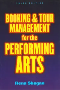 Booking and Tour Management for the Performing Arts_cover