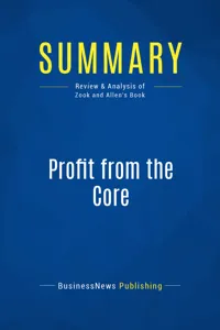 Summary: Profit from the Core_cover