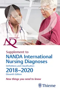 Supplement to NANDA International Nursing Diagnoses: Definitions and Classification, 2018-2020_cover