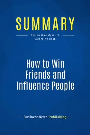 Summary: How to Win Friends and Influence People