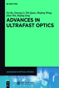 Advances in Ultrafast Optics_cover