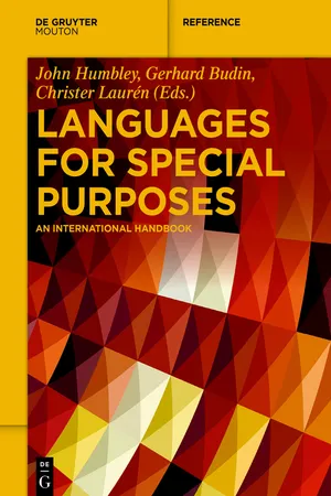 Languages for Special Purposes