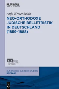 Neo-orthodoxe jüdische Belletristik in Deutschland_cover