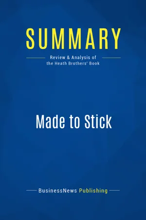 Summary: Made to Stick