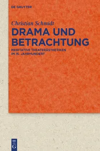 Drama und Betrachtung_cover