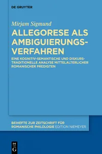 Allegorese als Ambiguierungsverfahren_cover