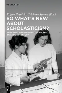 So What's New About Scholasticism?_cover