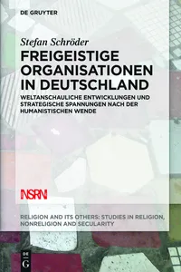 Freigeistige Organisationen in Deutschland_cover