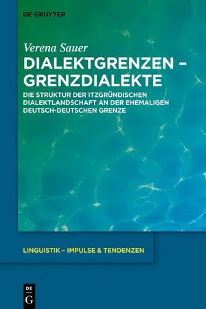 Dialektgrenzen – Grenzdialekte