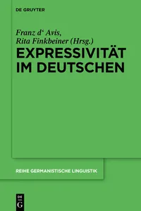 Expressivität im Deutschen_cover