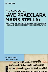 'Ave praeclara maris stella'_cover