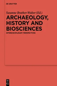 Archaeology, history and biosciences_cover