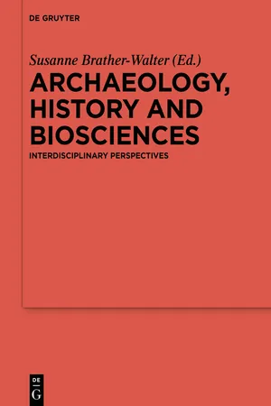 Archaeology, history and biosciences