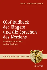 Olof Rudbeck der Jüngere und die Sprachen des Nordens_cover