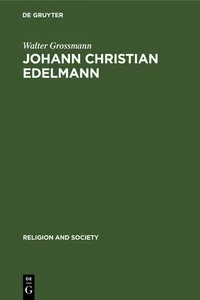 Johann Christian Edelmann_cover