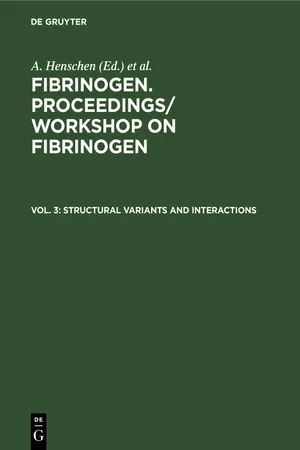 Structural variants and interactions