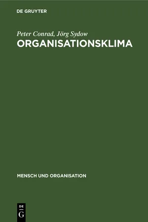 Organisationsklima