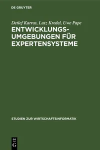 Entwicklungsumgebungen für Expertensysteme_cover