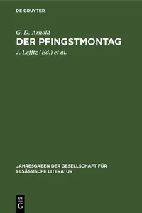 Der Pfingstmontag_cover