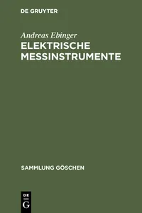 Elektrische Meßinstrumente_cover