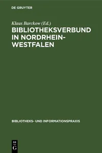 Bibliotheksverbund in Nordrhein-Westfalen_cover