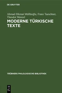 Moderne türkische Texte_cover