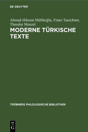 Moderne türkische Texte