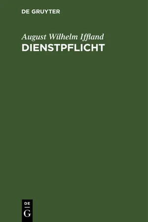 Dienstpflicht