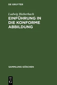 Einführung in die konforme Abbildung_cover