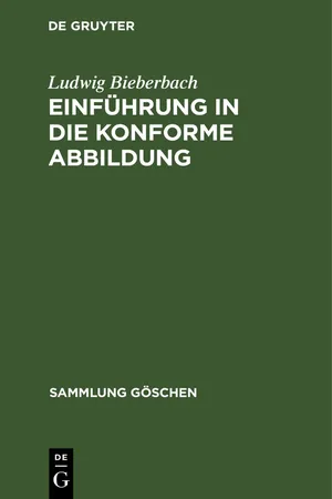 Einführung in die konforme Abbildung