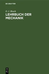 Lehrbuch der Mechanik_cover