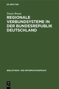 Regionale Verbundsysteme in der Bundesrepublik Deutschland_cover