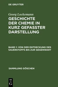 Von der Entdeckung des Sauerstoffs bis zur Gegenwart_cover