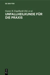 Unfallheilkunde für die Praxis_cover