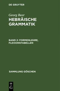 Formenlehre, Flexionstabellen_cover