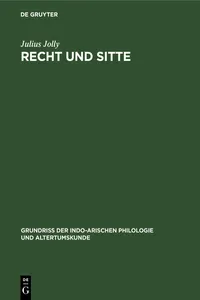 Recht und Sitte_cover