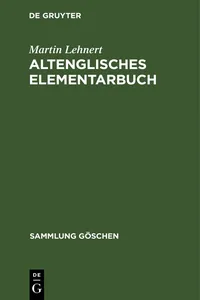 Altenglisches Elementarbuch_cover