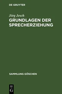 Grundlagen der Sprecherziehung_cover