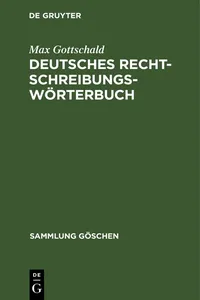 Deutsches Rechtschreibungswörterbuch_cover