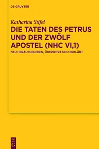 Die Taten des Petrus und der zwölf Apostel_cover