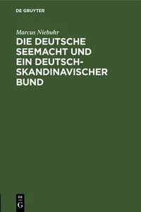 Die deutsche Seemacht und ein deutsch-skandinavischer Bund_cover